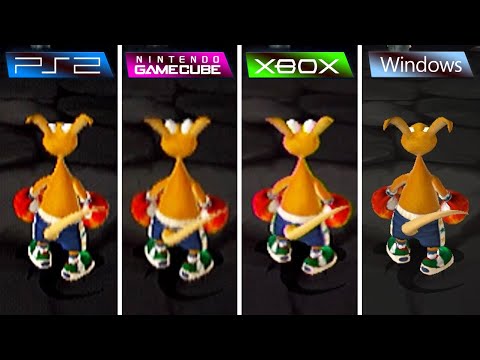 Kao the Kangaroo Round 2 (2003) PS2 vs GameCube vs XBOX vs PC (Graphics Comparison)