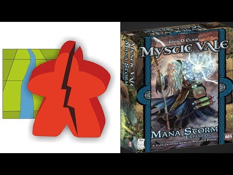 The Broken Meeple - Mystic Vale: Mana Storm Review