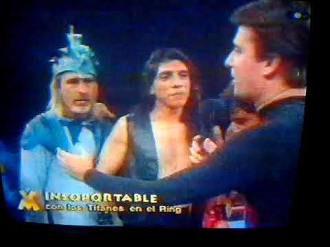 INSOPORTABLE A TITANES EN EL RING