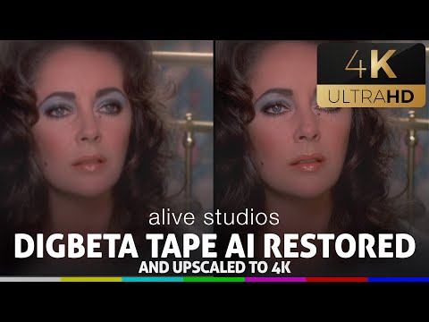Digital Betacam Tape transfer AI Restored and Upscaled to 4K (remastered in 2022)