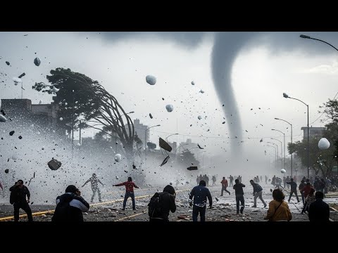 Massive Hailstorm in Córdoba, Argentina — Ice Falls Under the Sun! Las Varillas Disaster 2025