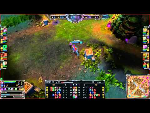 SKT T1 Faker playing lulu mid S4 - League of Legends