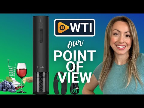 Ataller Electric Wine Bottle Opener - WTI product video review