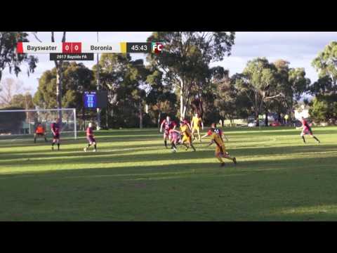 2017 | Bayside FA | Rd 10 | Bayswater Strikers v Boronia