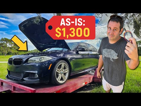 I Bought a DEAD Twin Turbo BMW for $1,300 and Fixed it with 3 Wires