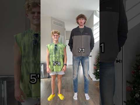 How tall is Ryan Trahan #tall #short