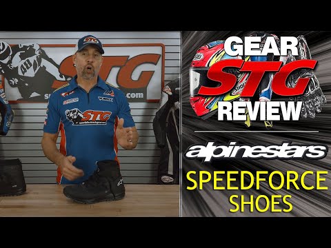 Alpinestars Speedforce Shoes REVIEW | Sportbike Track Gear