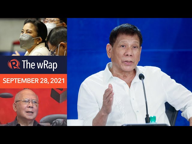 Duterte says Senate probe on Pharmally ‘worse than martial law’ | Evening wRap