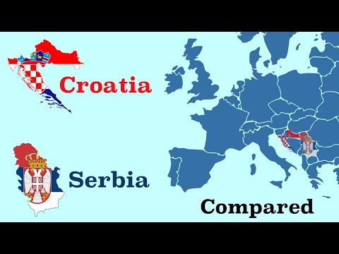 Croatia and Serbia Compared