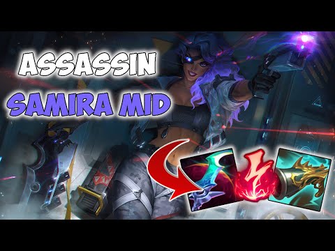 ASSASSIN MID SAMIRA WILL MELT THE ENTIRE ENEMY TEAM - League of Legends