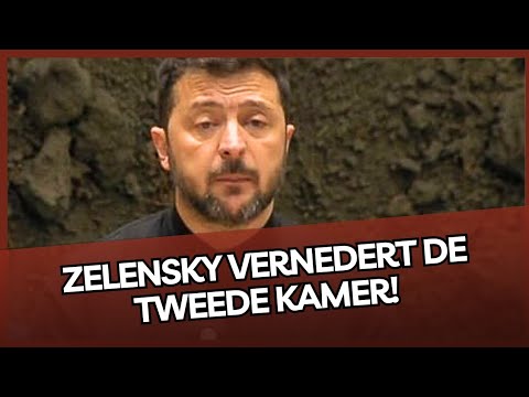 Bizar: Heel de kamer BEHALVE FVD laat zich vernederen door Zelensky!