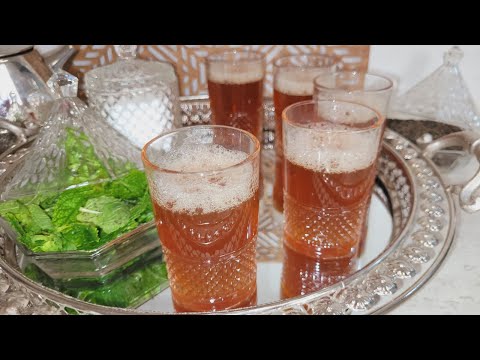 Delicious Algerian Sahrawi Mint Tea | Made according to traditional methods