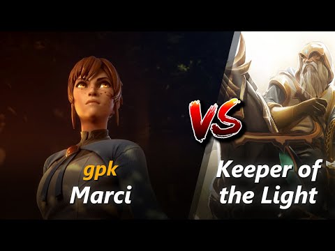 gpk mid Marci vs Keeper of the Light | First 10 minutes