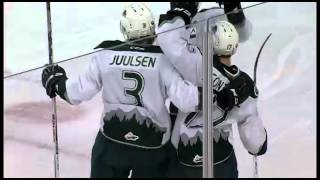 Matt Fonteyne with the slap shot