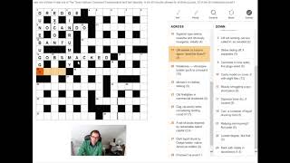 Solving The Times crossword on 8 Nov 2017