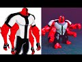 BEN 10 ALIENS CHARACTERS AS LEGO VERSIONS