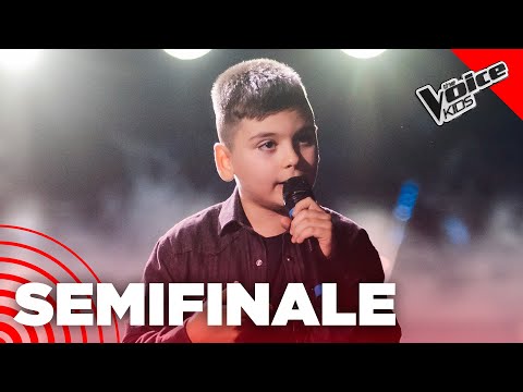 Emmanuele diventa un Supereroe con Mr Rain | The Voice Italy Kids | Semifinale
