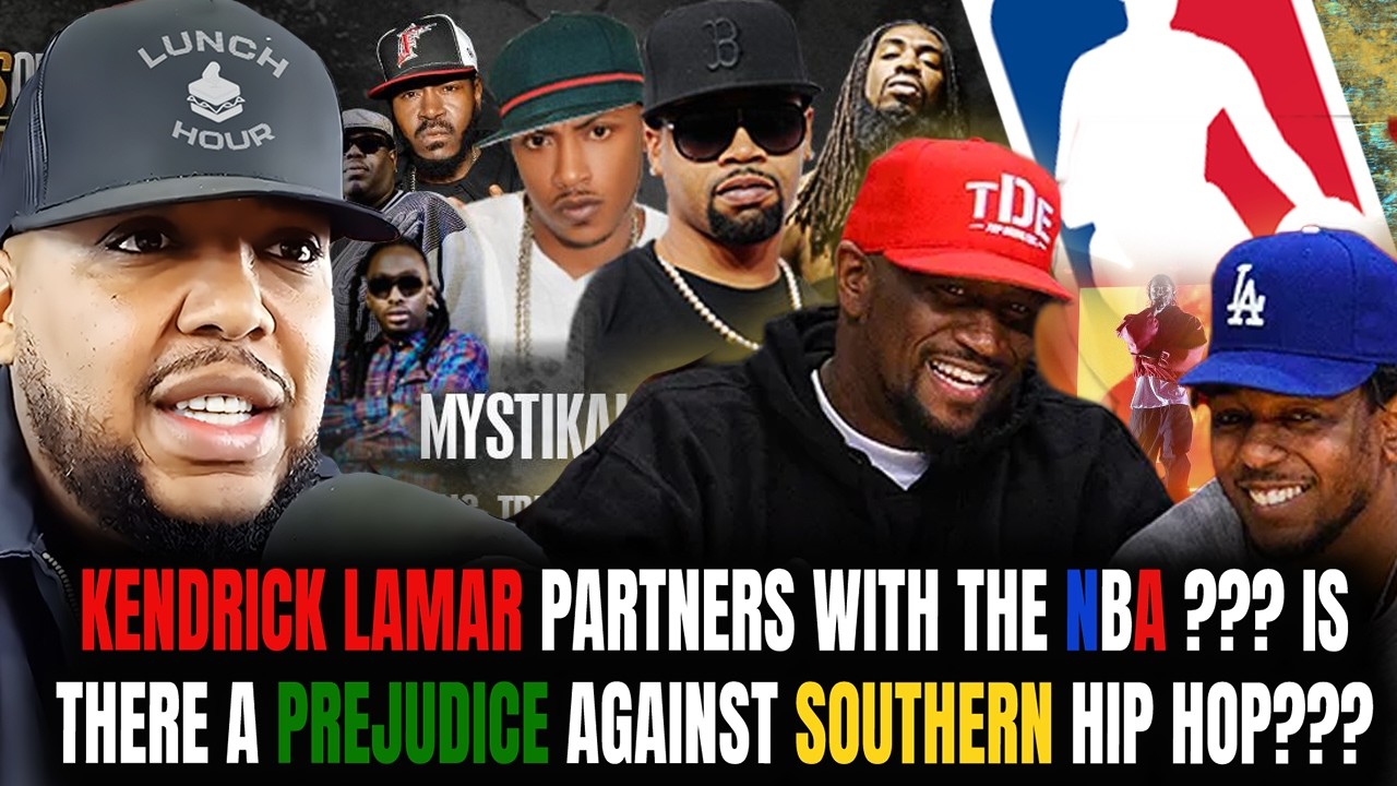 The Lunch Hour: Kendrick Lamar Partners With The NBA ??? Southern Hip Hop vs Everyone???