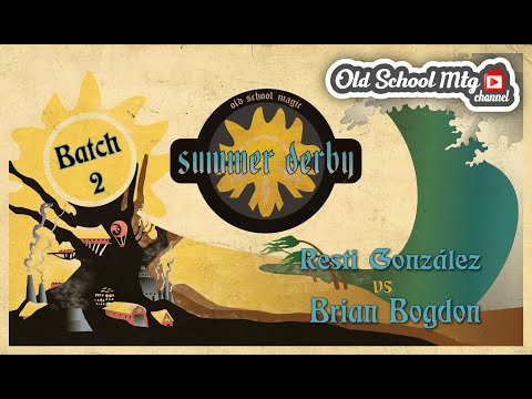 OLD SCHOOL MTG CHANNEL - VIDEO PROMO - SUMMER DERBY '22  - RESTI GONZALEZ vs BRIAN BOGDON