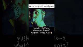 Iconic industrial metal songs | nine inch nails, Rammstein, static-x… #metal