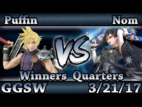 GGSW 25 - Puffin (Cloud) Vs. Nom (Bayonetta) Smash Wii U Winners Quarters - Smash 4