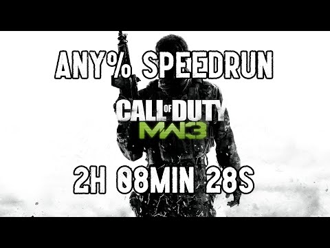 Call of Duty: Modern Warfare 3 Any% Speedrun Former World Record 2:08:39