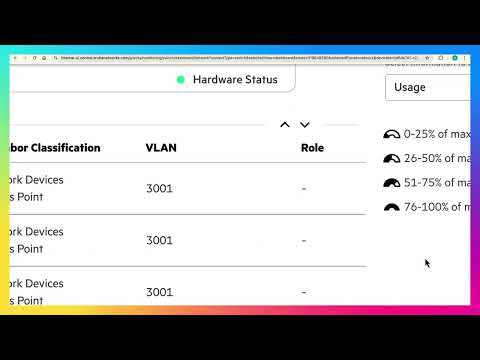 Switch Faceplate and Monitoring