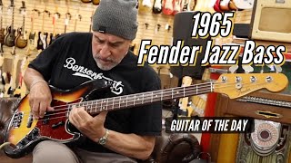 Video thumbnail for 1965 Fender Jazz Bass Sunburst | Guitar of the Day by Normans Rare Guitars