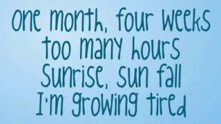 the saturdays 30 days lyrics