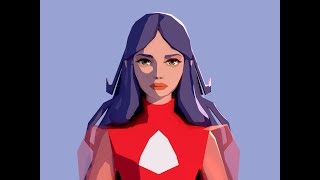 [Blender Low Poly] Creating a Character from Start to Finish - Speedpaint