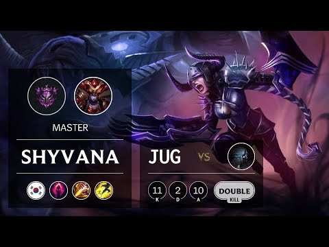 Shyvana Jungle vs Kindred - KR Master Patch 9.19