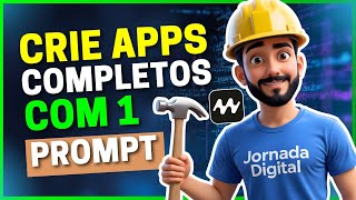 🚀Nova IA Cria Aplicativos COMPLETOS com 1 CLIQUE Sem Código Em MINUTOS! (Mocha AI)