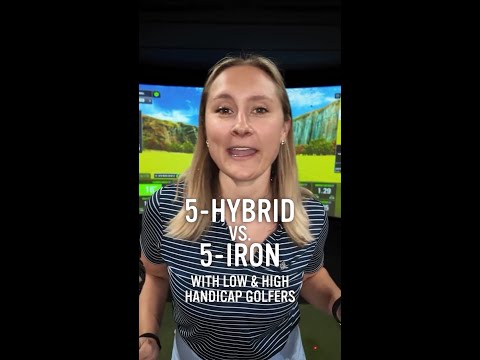 5-Iron vs. 5-Hybrid with High and Low Handicap Golfers