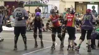 preview picture of video 'GLADISKATERS - The SW:UK Series Roller Derby Double Header FINAL'