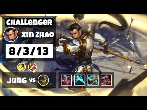 Xin Zhao vs Ivern BR Challenger JUNGLE (8/3/13) - v11.10