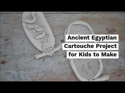 How to Make a Clay Cartouche