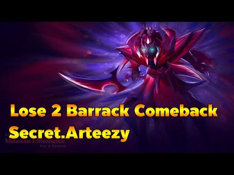 Lose 2 Barrack Comeback Secret Arteezy Spectre