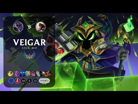 Veigar Mid vs Samira - EUW Challenger Patch 13.5