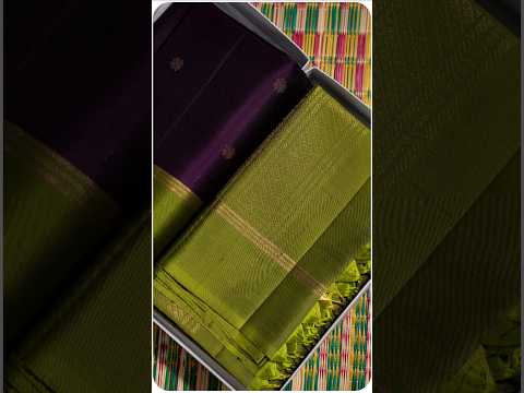 Premium Handloom Silk Saree With Silk Mark Hologram Price ₹6700 DM9943399929 #trending #saree #reels