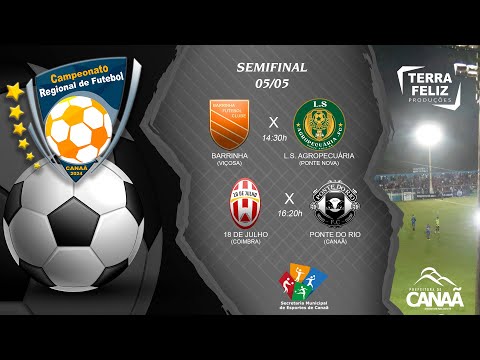 Campeonato Regional de Futebol de Canaã - Semifinal -05/05/2024