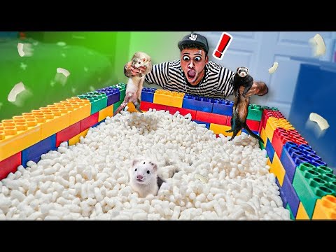 PISCINA GIGANTE DE MARSHMELLOW PARA OS MEUS FURÕES