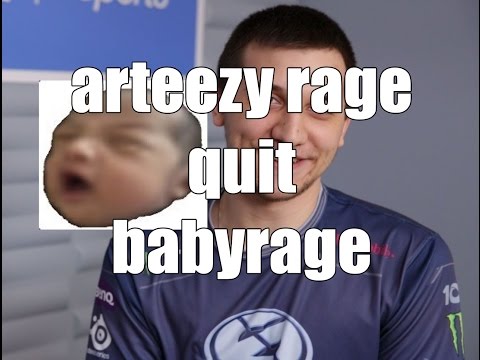 Arteezy Rage Quit