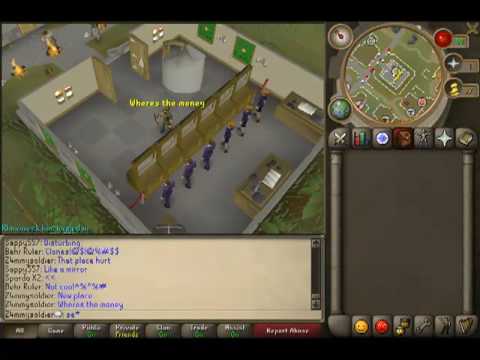 Runescape - Robbing Bank