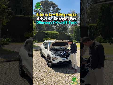 Elétrico Sem Refrigeração Ativa da Bateria! Faz Diferença? Kwid E-Tech⚡
