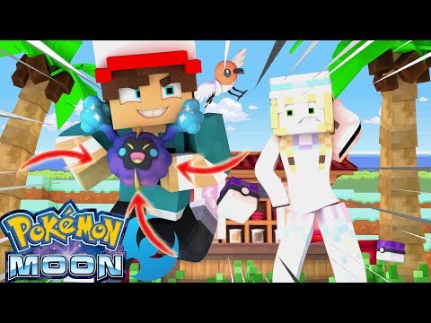 Minecraft: Roubando Uma Treinadora De Alola ??? (Pokémon Sun e Moon)