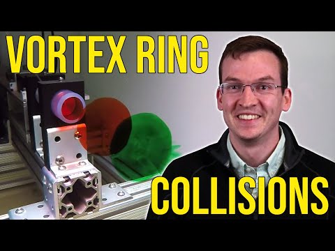 Vortex ring collisions are incredibly beautiful and also incredibly complex. Ryan McKeown of Harvard University explains his amazing experiments visualising colliding vortex rings and their transition to turbulence.