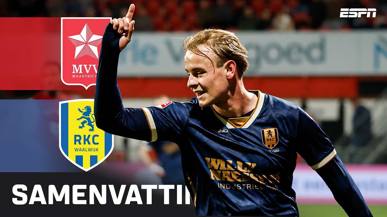MVV Maastricht vs RKC Waalwijk Highlights