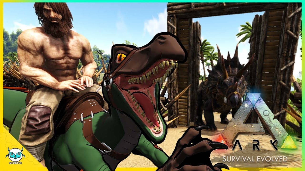Ark Survival Evolved 《方舟生存进化》：逐渐步入野蛮人的生活，新成员Little Pony 和 超快坐骑