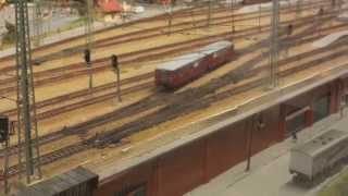 preview picture of video 'Modelbane Modellbahn Europa,  Hadsten, Danmark'