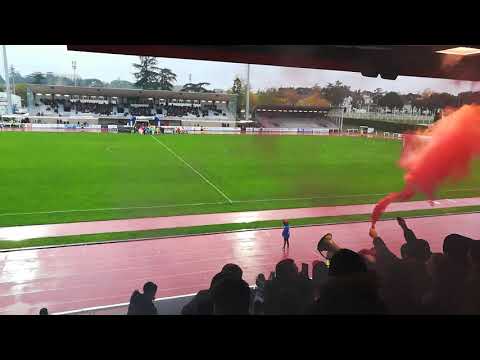 entrée joueurs Auch contre Rodez Coupe de France 20191116 135732